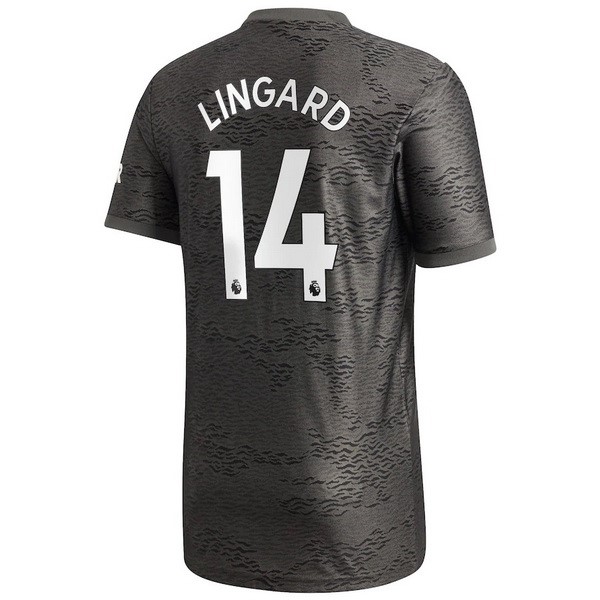 Maglia Manchester United NO.14 Lingard Away 20/21 Nero